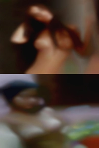 Behind this anticipating nude girls smile.