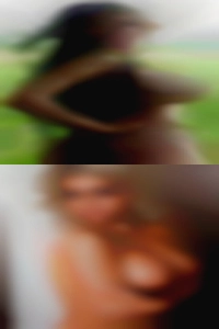 Cheerful nude and happy with life.