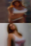 Nude woman having curvy hips
