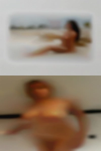 A naked stalker friend and girls a blind man.
