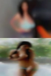 Woman looking online